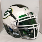 Brett Favre signed Green Bay Packers custom authentic Full Size Schutt Football Helmet